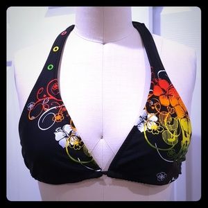Black OP Bikini TOP only Size L
